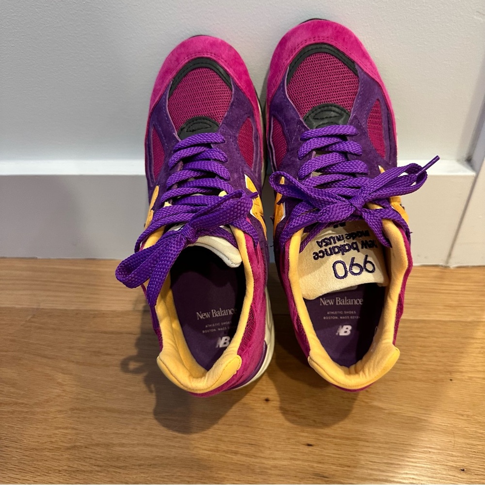 New Balance x Teddy Santis M990PY2 - Made in USA _ Purple_ (MNS 7/WMNS 8.5) - Picture 2 of 9